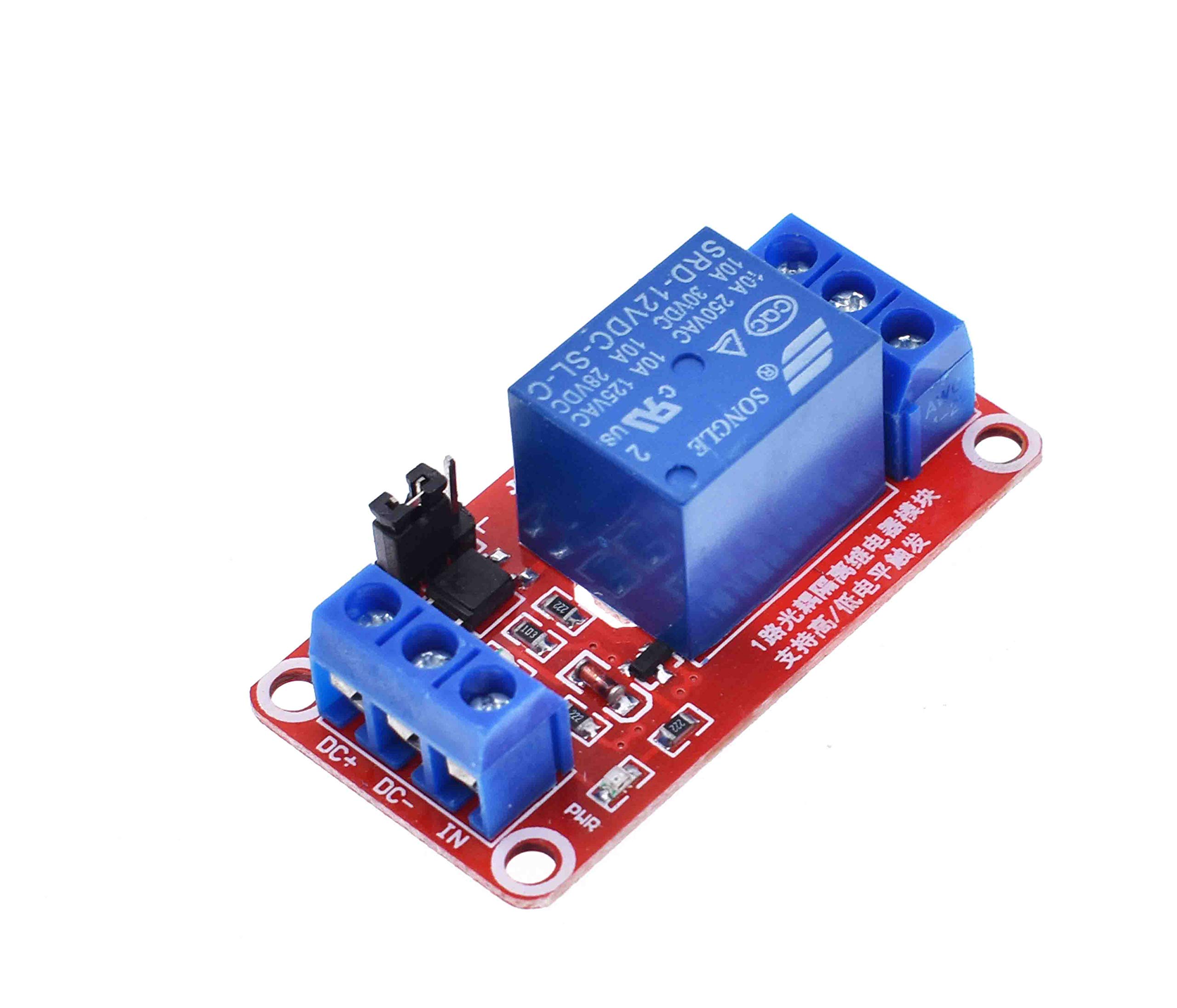 1 Channel 12V Relay Module Board with Optocoupler